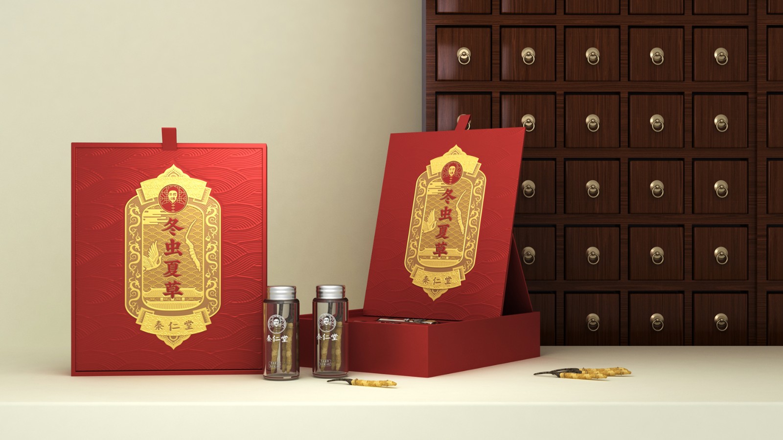 中药保健品包装设计要考虑携带性